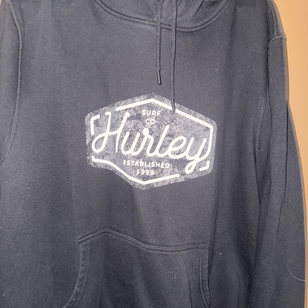 Hurley Men's Charcoal Hoodie